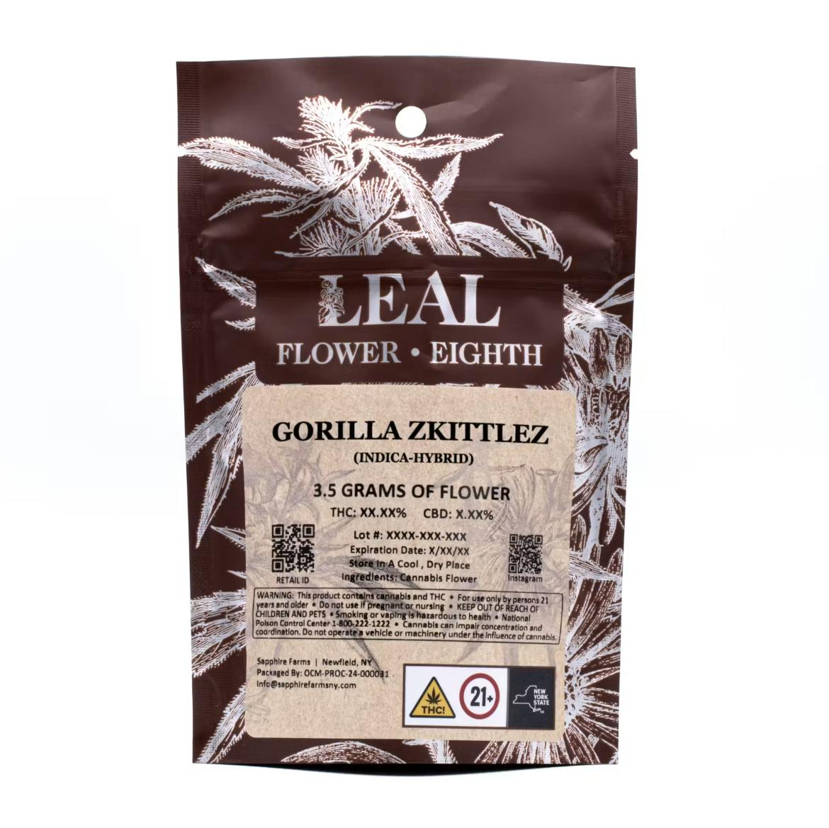 Gorilla Zkittlez | Big Buds | 3.5g by Leal