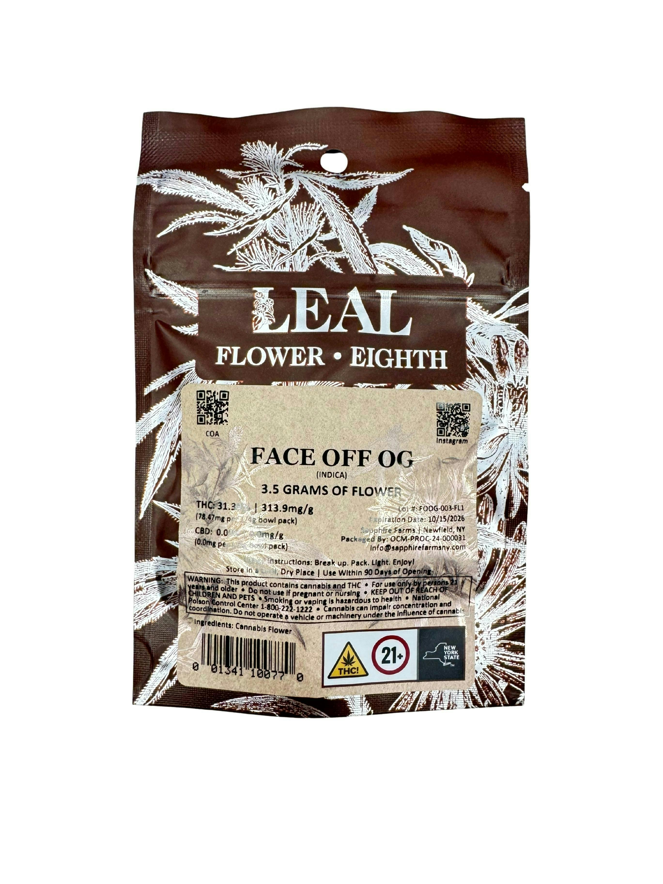 Face Off OG | Big Buds | 3.5g by Leal
