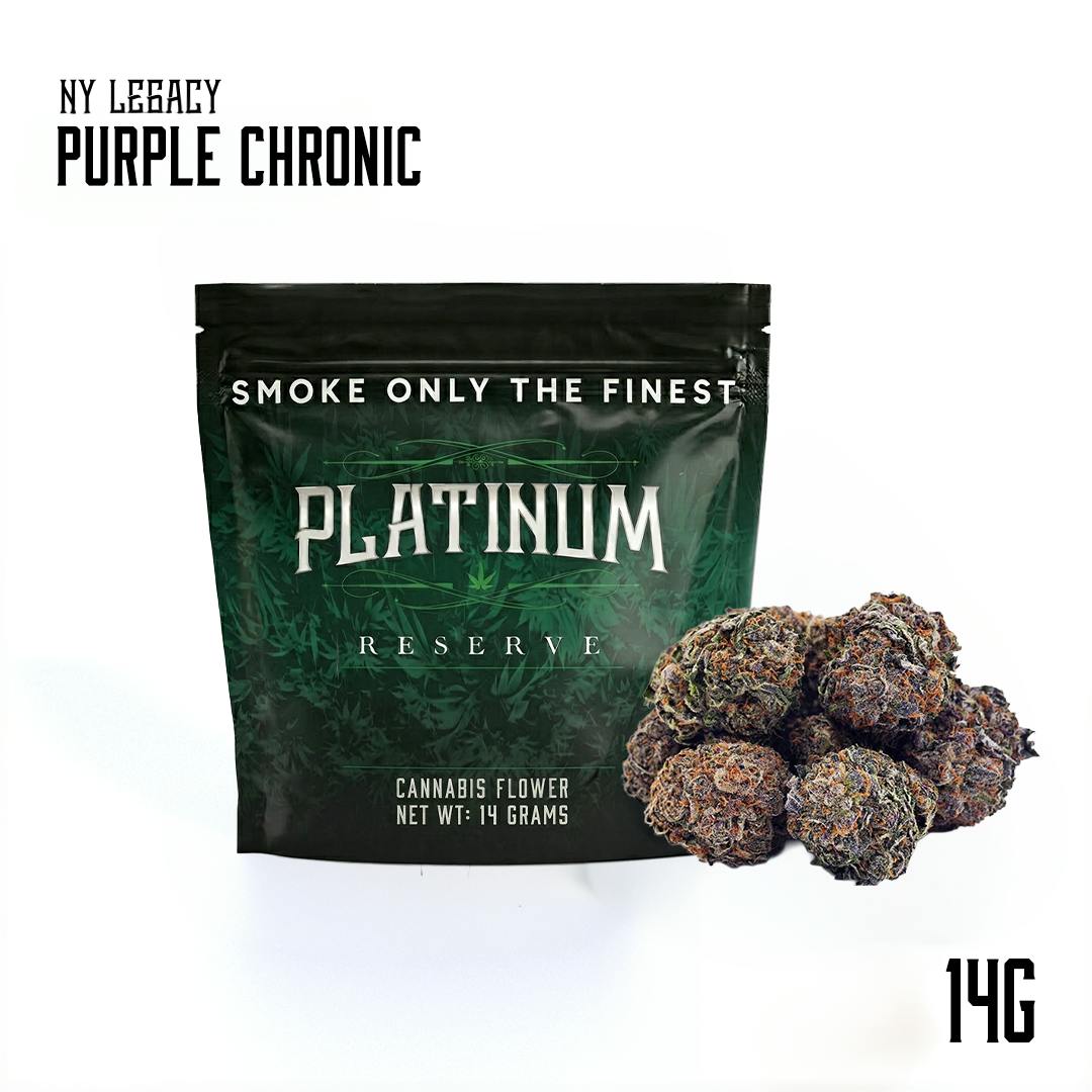 Platinum Reserve I Purple Chronic | Big Buds | 14g by Platinum Reserve