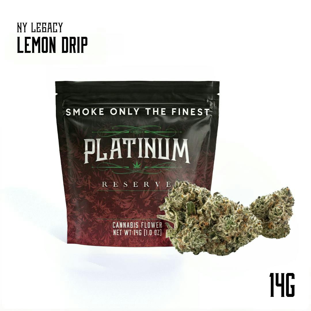 Lemon Drip | Big Buds | 14g by Platinum Reserve