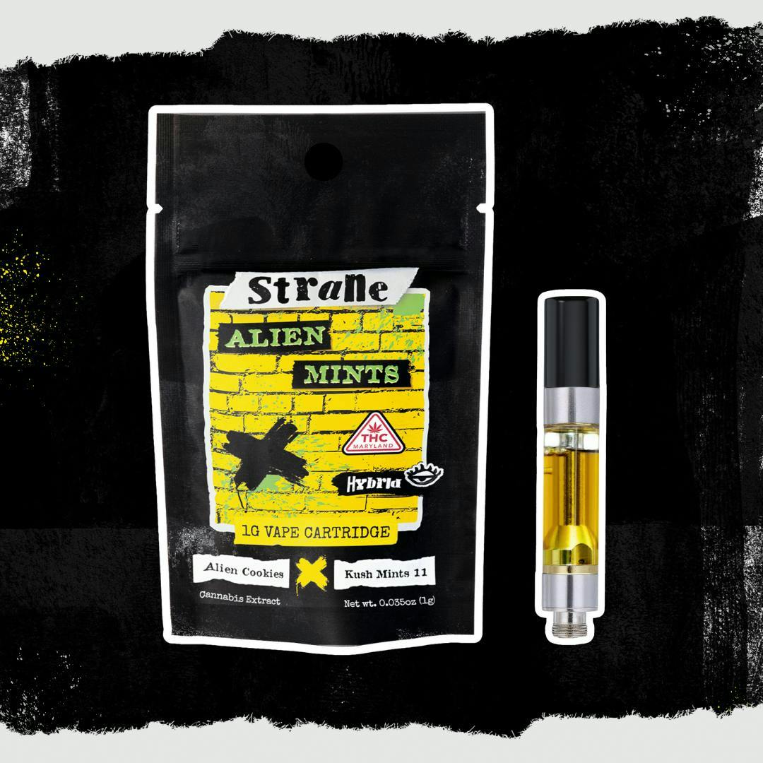 Alien Mints | 510 Cartridge | 1g by Strane