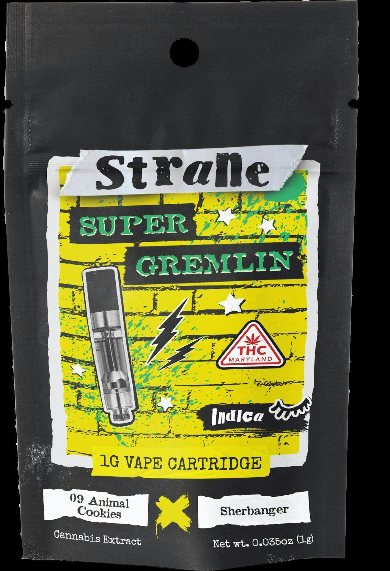 Super Gremlin | 510 Cartridge | 1g by Strane