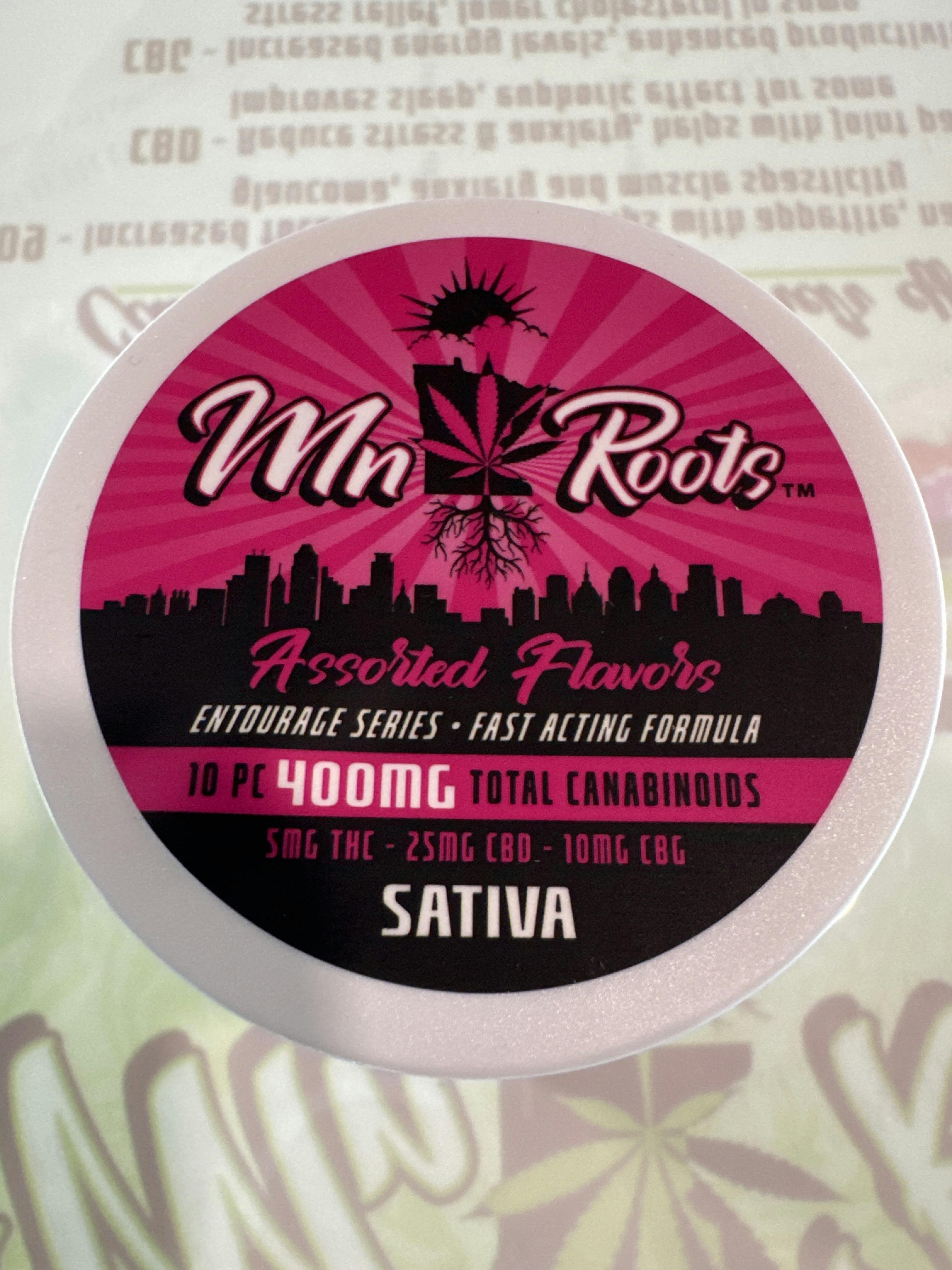 Sativa | Gummies | 10pk | 5mg/ea at MN Roots Dispensary Alexandria