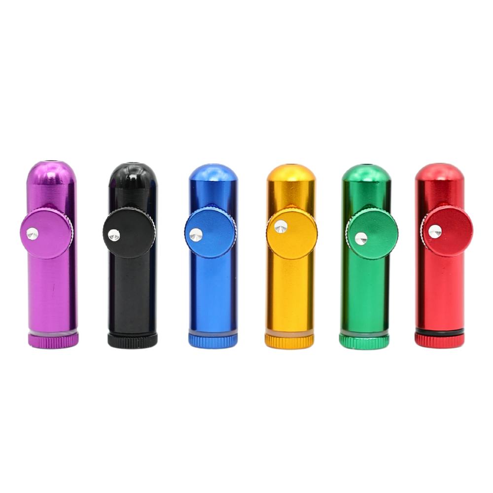 Metal Drum Snuffer Pipe - Assorted | Pipes