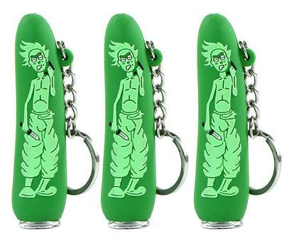 Silicone Chillum Pipe - Swole Rick - 3" | Pipes