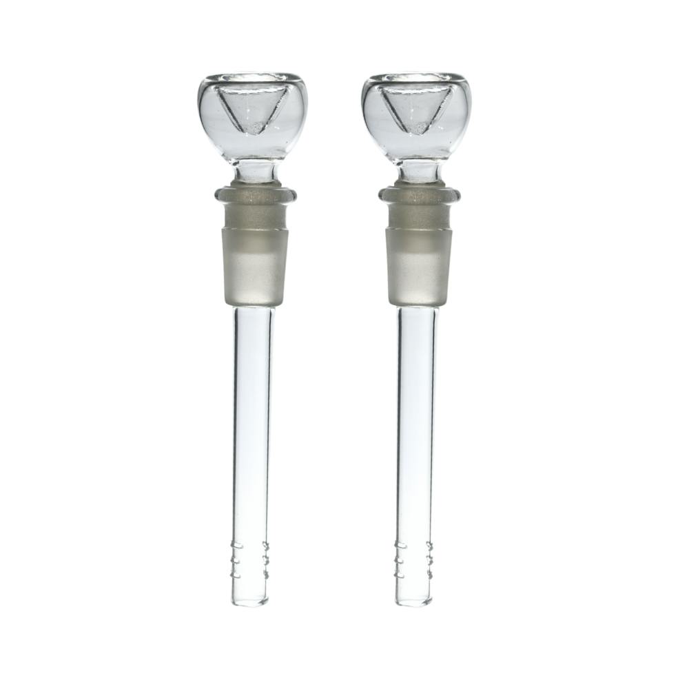 Glass Downstem w/ Bowl - Clear - 4.5" | Accessories