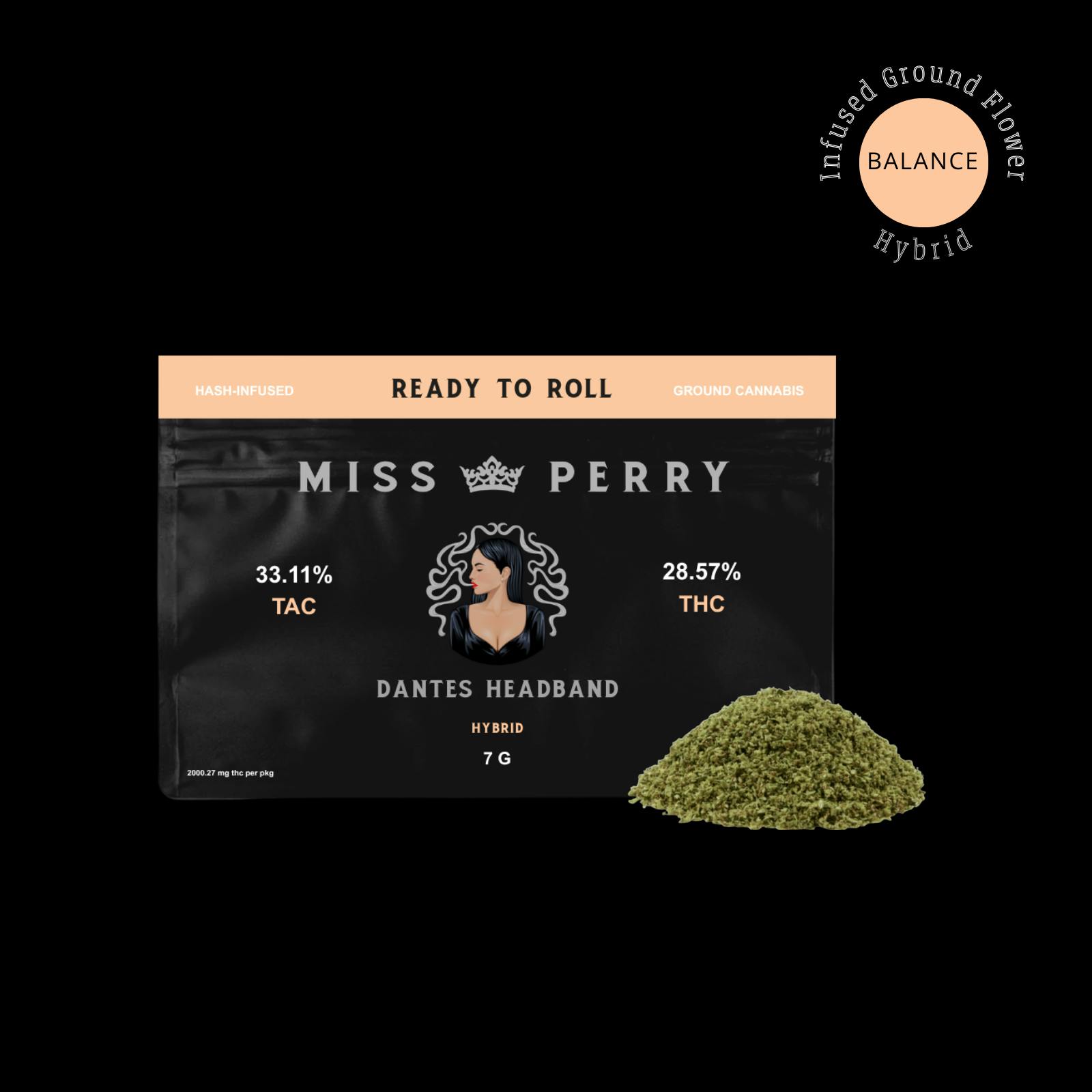 RTR 7G | Dantes Headband by Miss Perry Northeastern Reserve