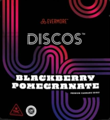 Blackberry Pomegranate Disco Gummies | 400mg | 10ct | 40mg/ea