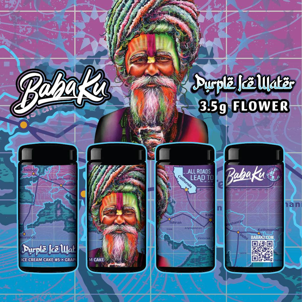 Baba Ku Farms: Purple Ice Water