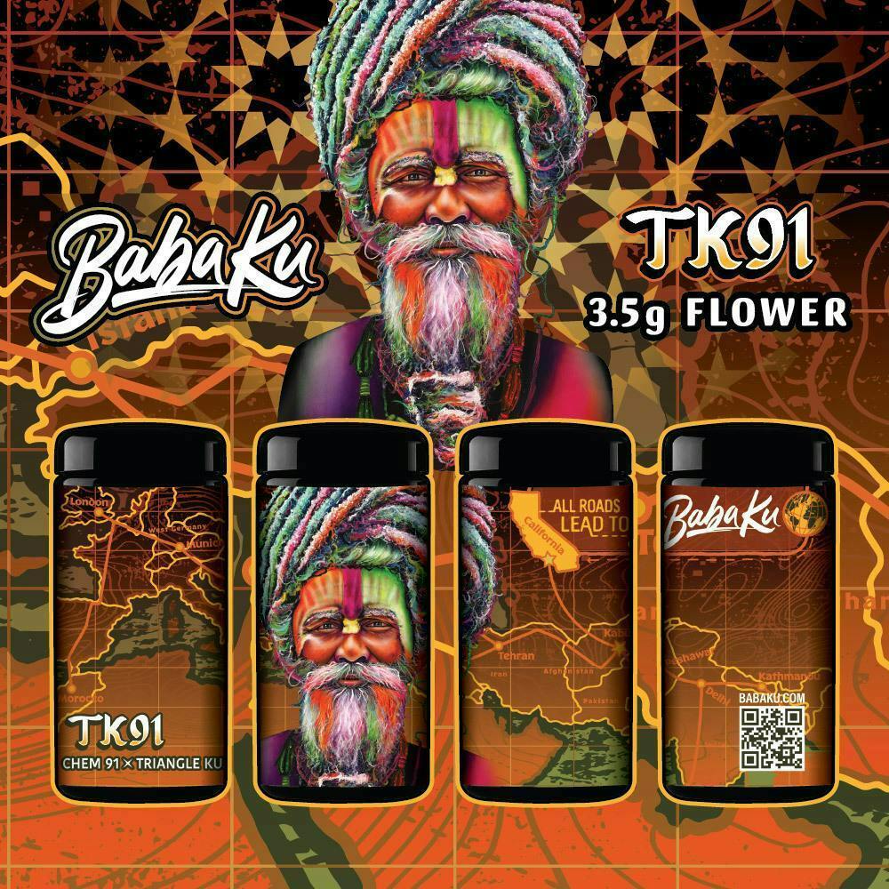 Baba Ku Farms: TK91 - Big Buds - 3.5g