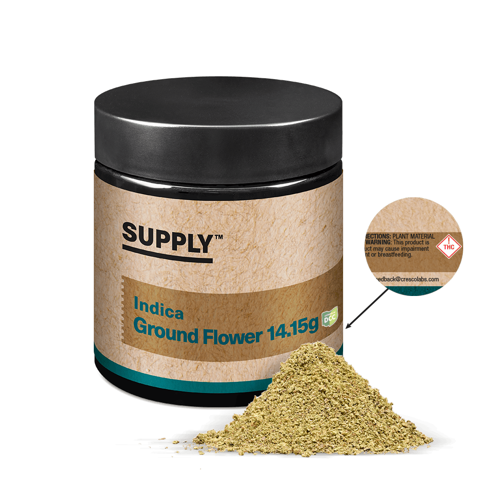 Indica | Ground Flower | 14.15g by Supply Brand