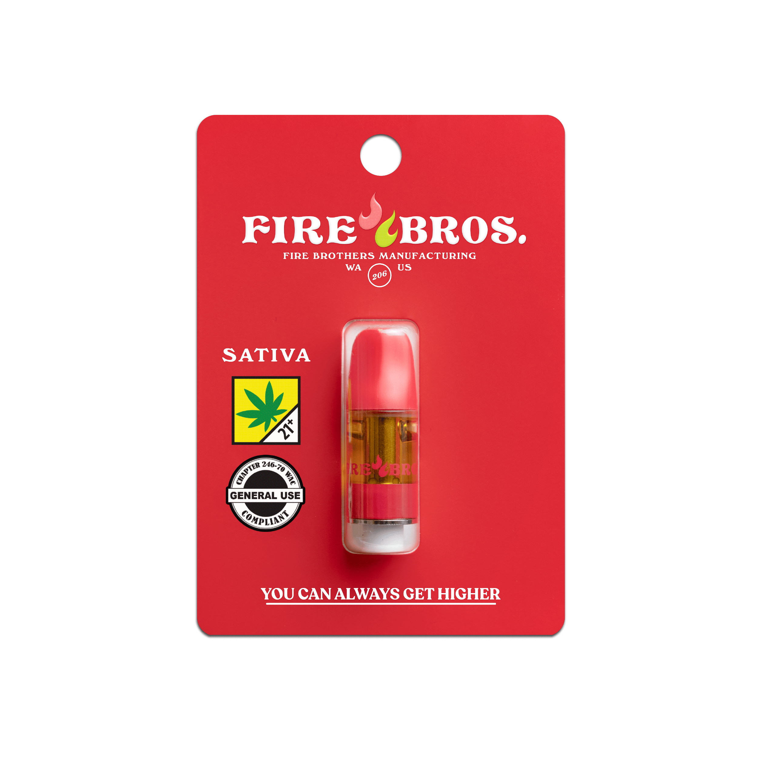 Strawberry Guava | Live Resin Cartridge | 1g by Fire Bros.