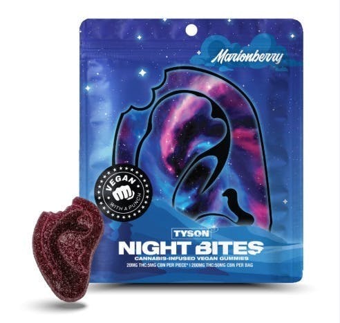Mike Bites Marionberry Gummies | 200mg | 10pk | 20mg/ea