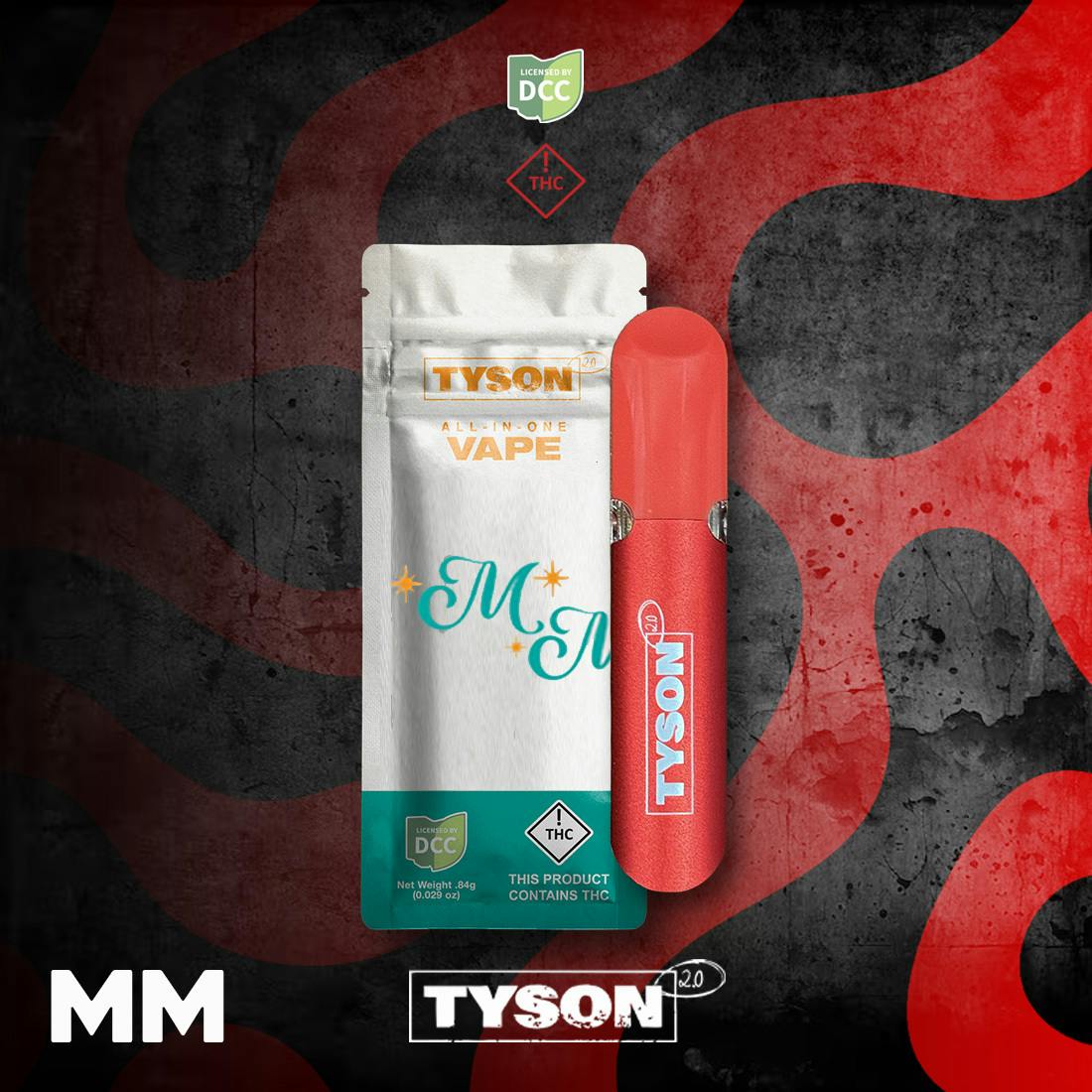 Tyson 2.0 | M.M | AIO (All-In-One) Vape | [1g]