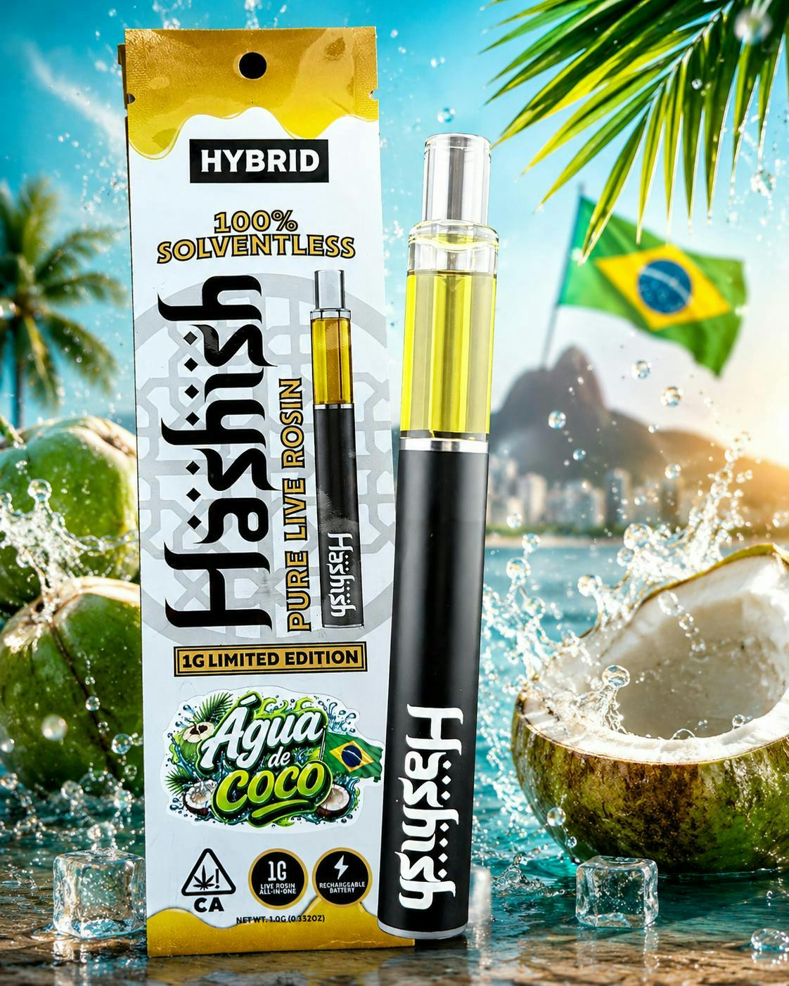Agua de Coco | Live Rosin Disposable | 1g
