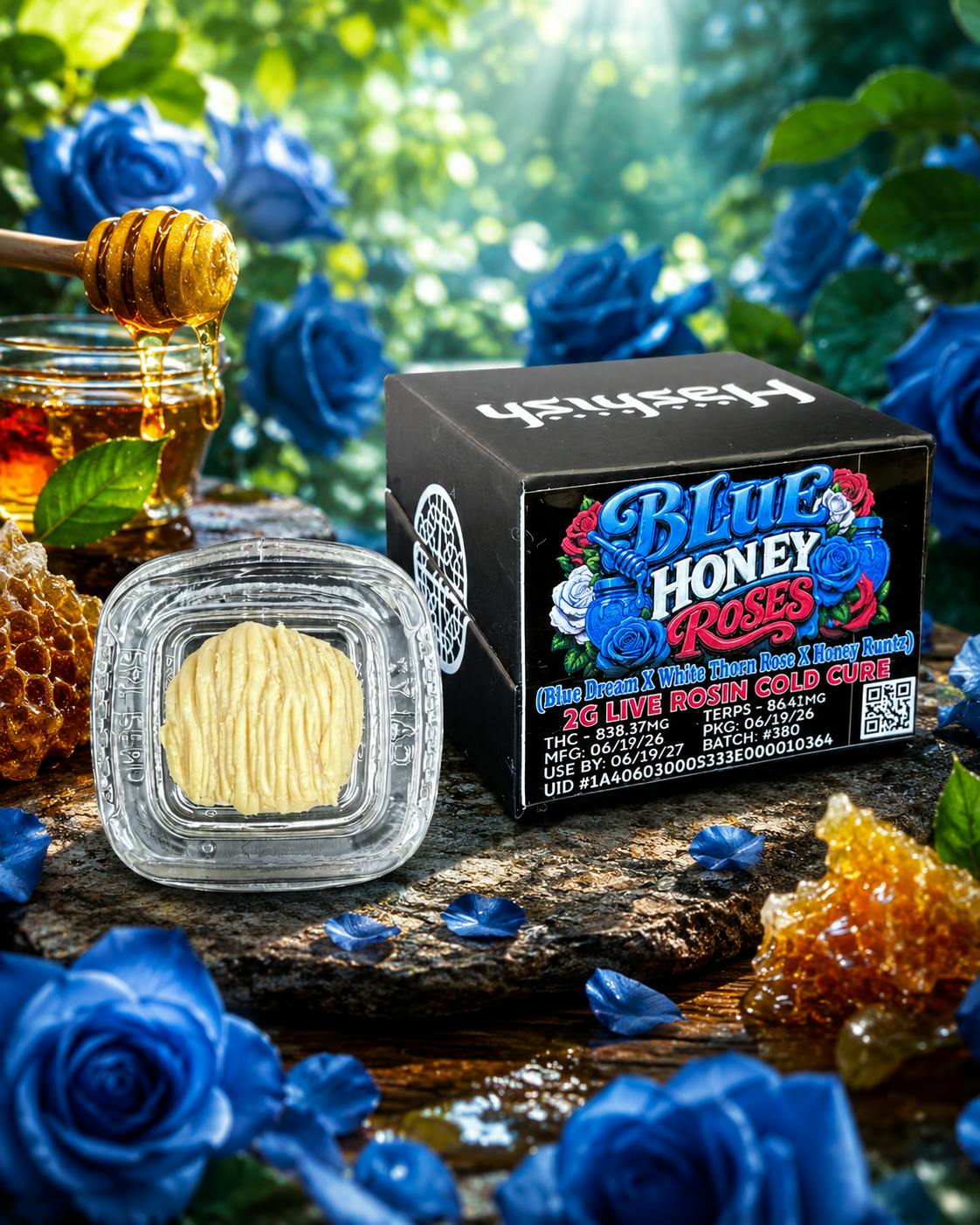 Hashish: Blue Honey Roses