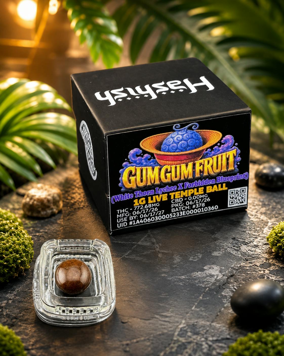 Hashish: Gum Gum Fruit Live Temple Ball