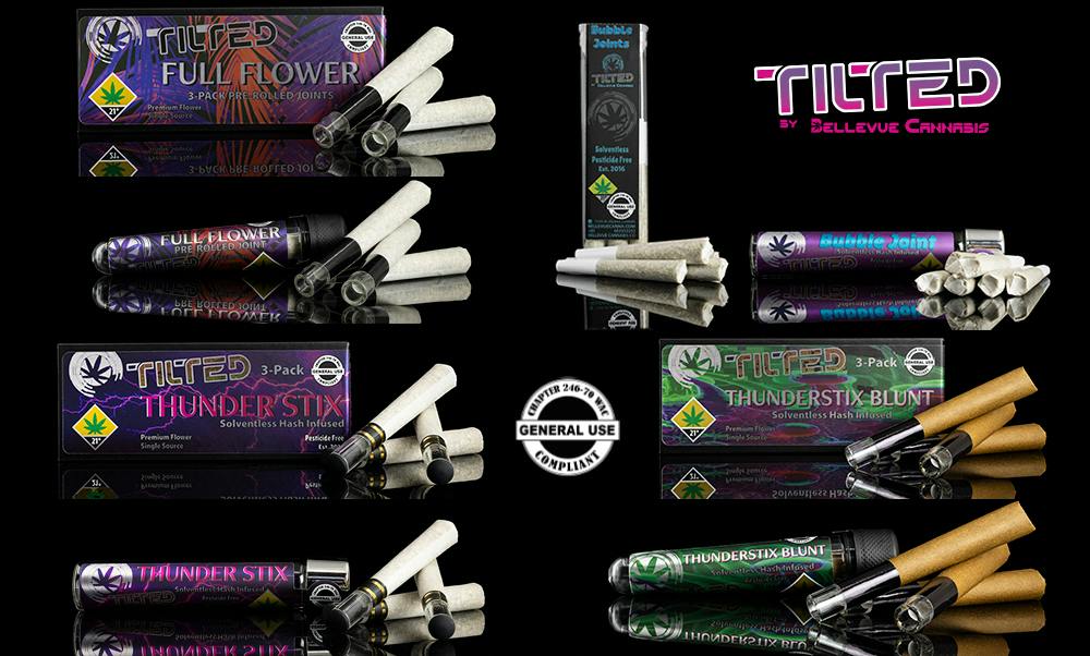 Ripped Off Runtz | Thunder Stix Infused Blunt | 1.2g by Tilted by Bellevue Cannabis Co