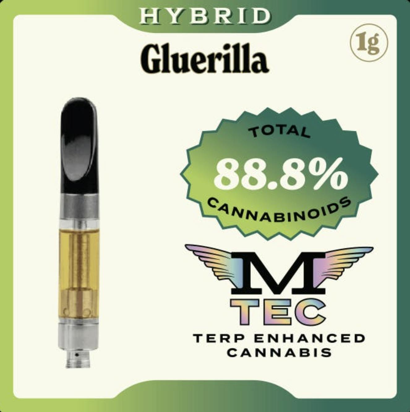 Gluerilla | M-TEC Cartridge | 1g by Mule Extracts