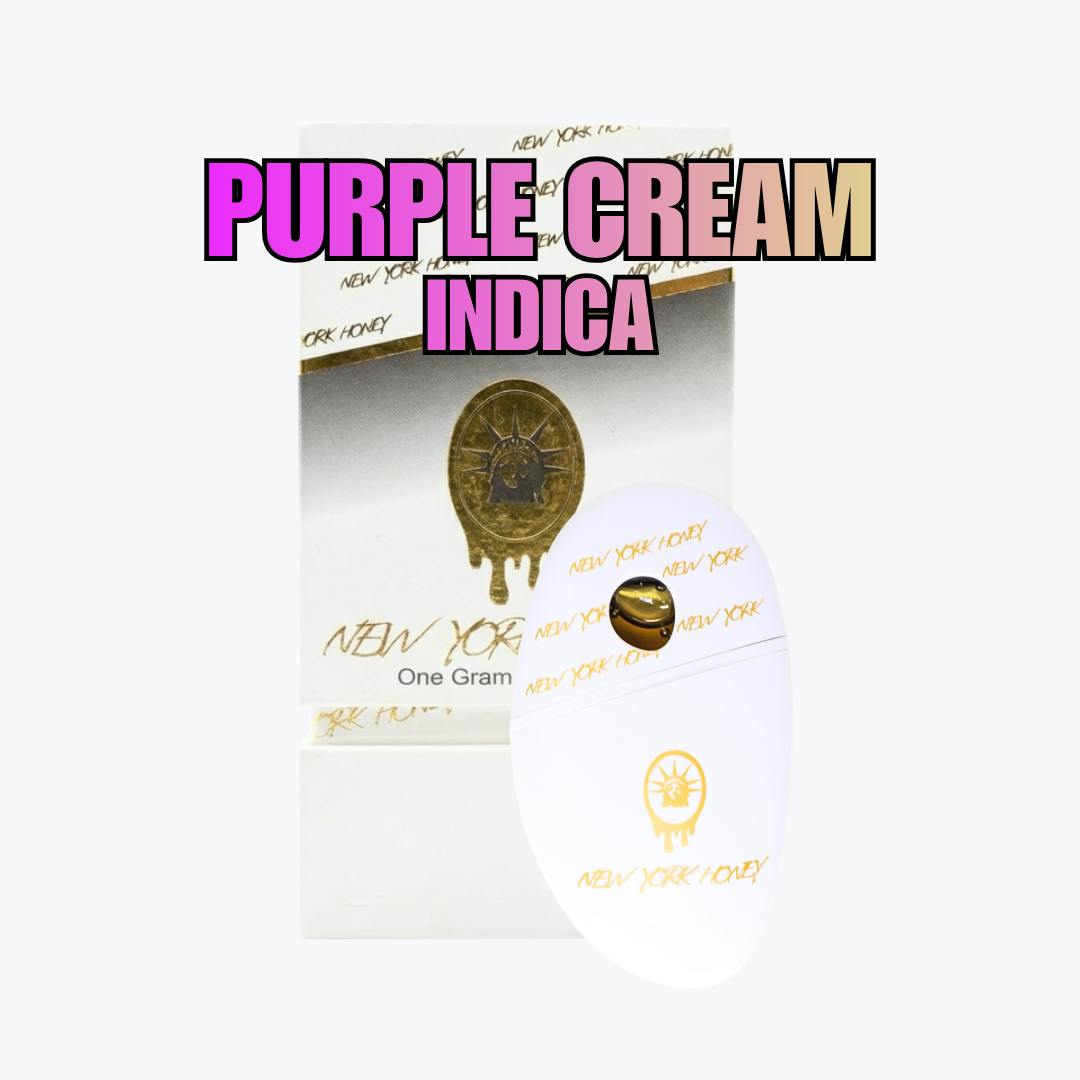 NEW YORK HONEY | 1G | CURED RESIN STONE | PURPLE CREAM