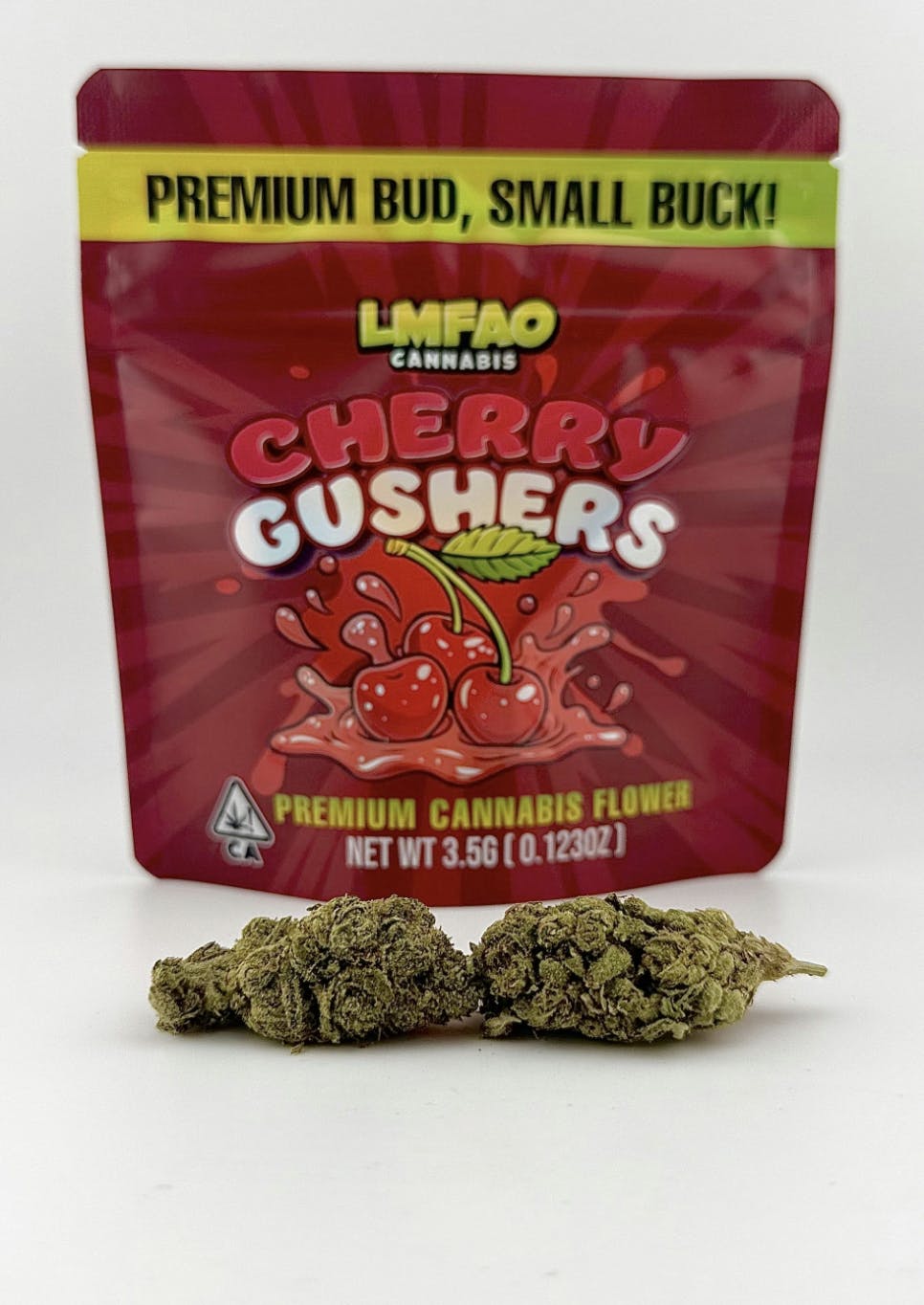 Cherry Gushers | Big Buds | 3.5g by LMFAO Cannabis