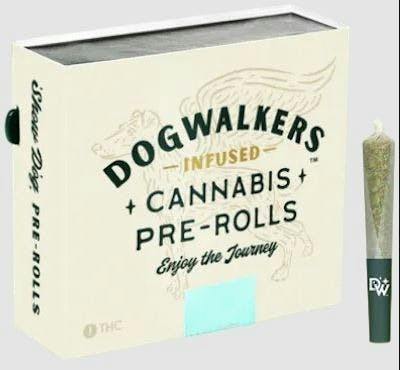 White OG | Infused Minis | 0.45g each | 5pk by Dogwalkers