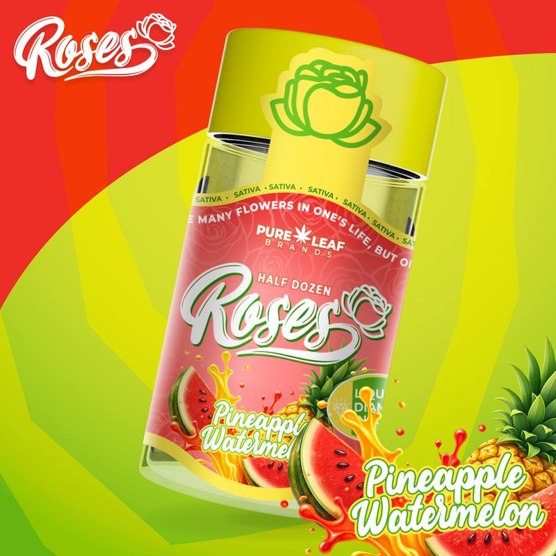 Pineapple Watermelon | LQD Infused Minis | 0.6g each | 6pk by Roses