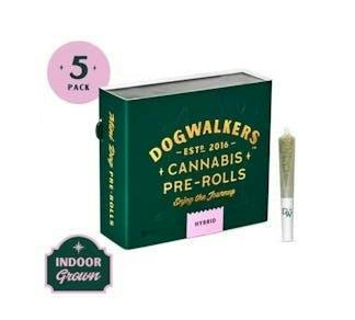 Strawnana Cookies | Mini Joints | 0.35g each | 5pk by Dogwalkers