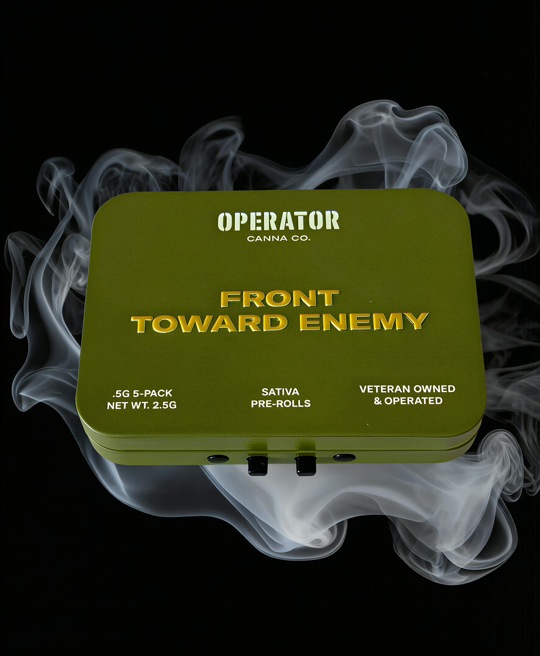 Front Toward Enemy | Liberty Haze | Minis | .5g each | 5pk by Operator Canna Co