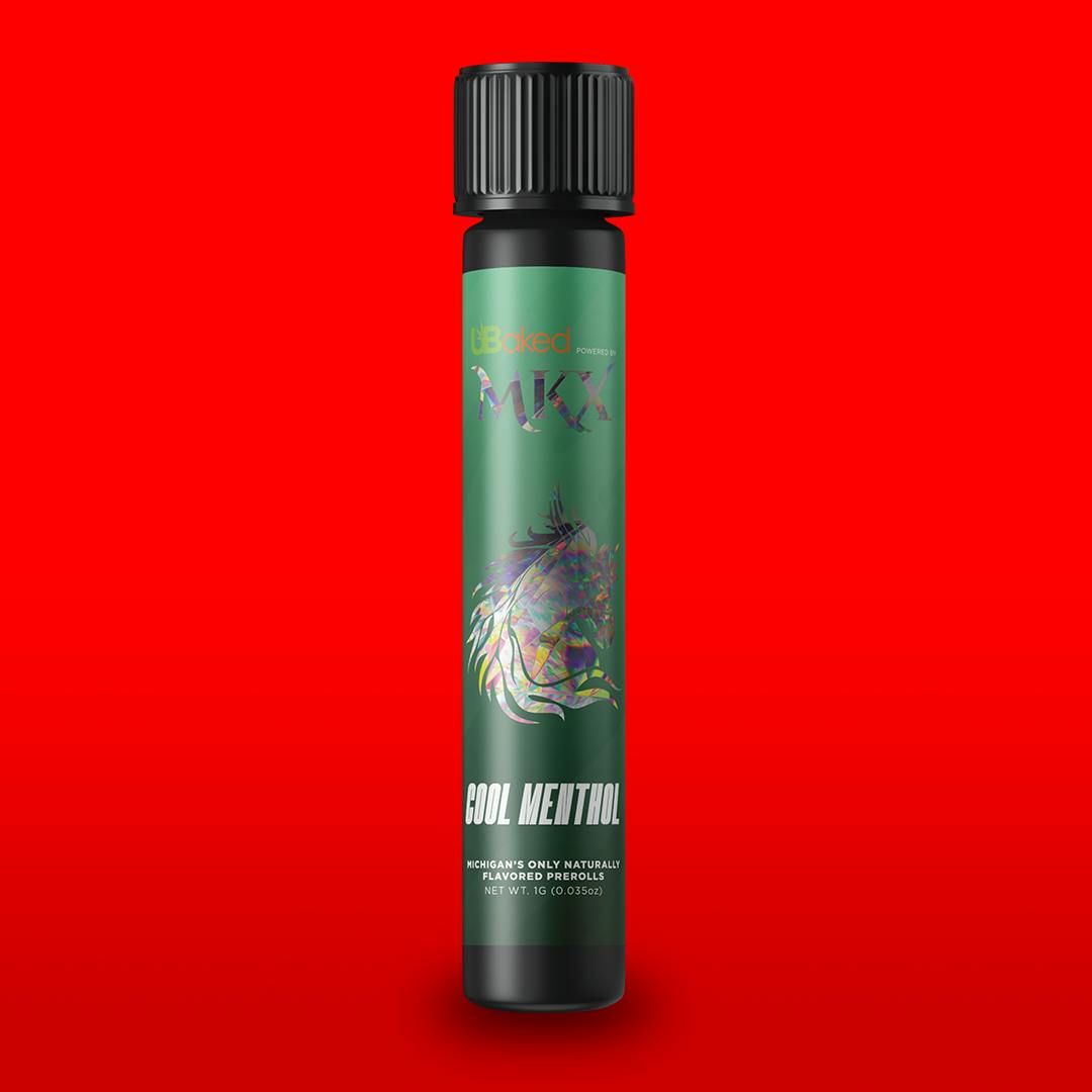 MKX x UBaked | Cool Menthol | Infused Joint | 1g