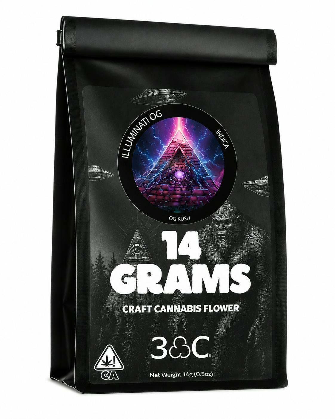 3C | Illuminati OG | 14 Gram Bag