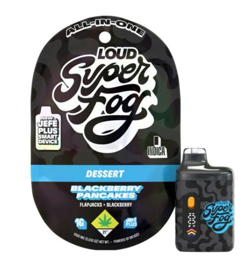 Blackberry Pancakes | LOUD Liquid Diamonds Jefé Disposable | 1g