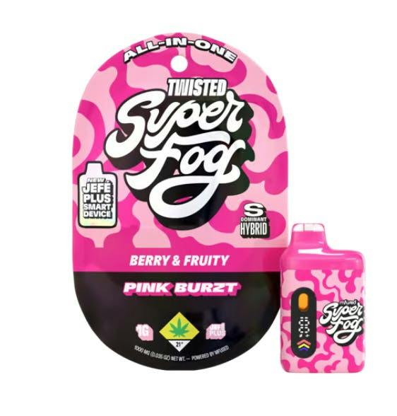 Pink Burzt | TWISTED Liquid Diamonds Jefé Disposable | 1g