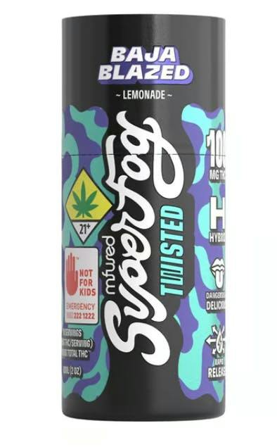 TWISTED | Baja Blazed | Non-Carbonated | 100mg | 2oz