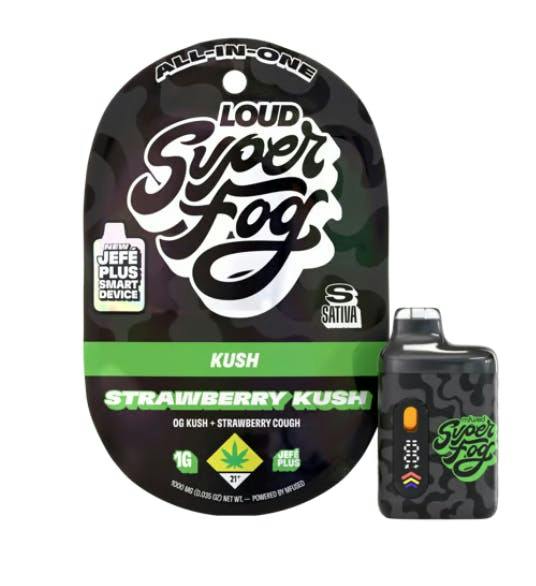 Strawberry Kush | LOUD Liquid Diamonds Jefé Disposable | 1g
