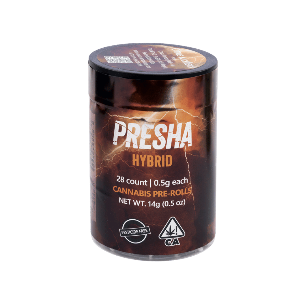 Presha Preroll 28pk Hybrid West Oakland Tuesday by Autumn Brands