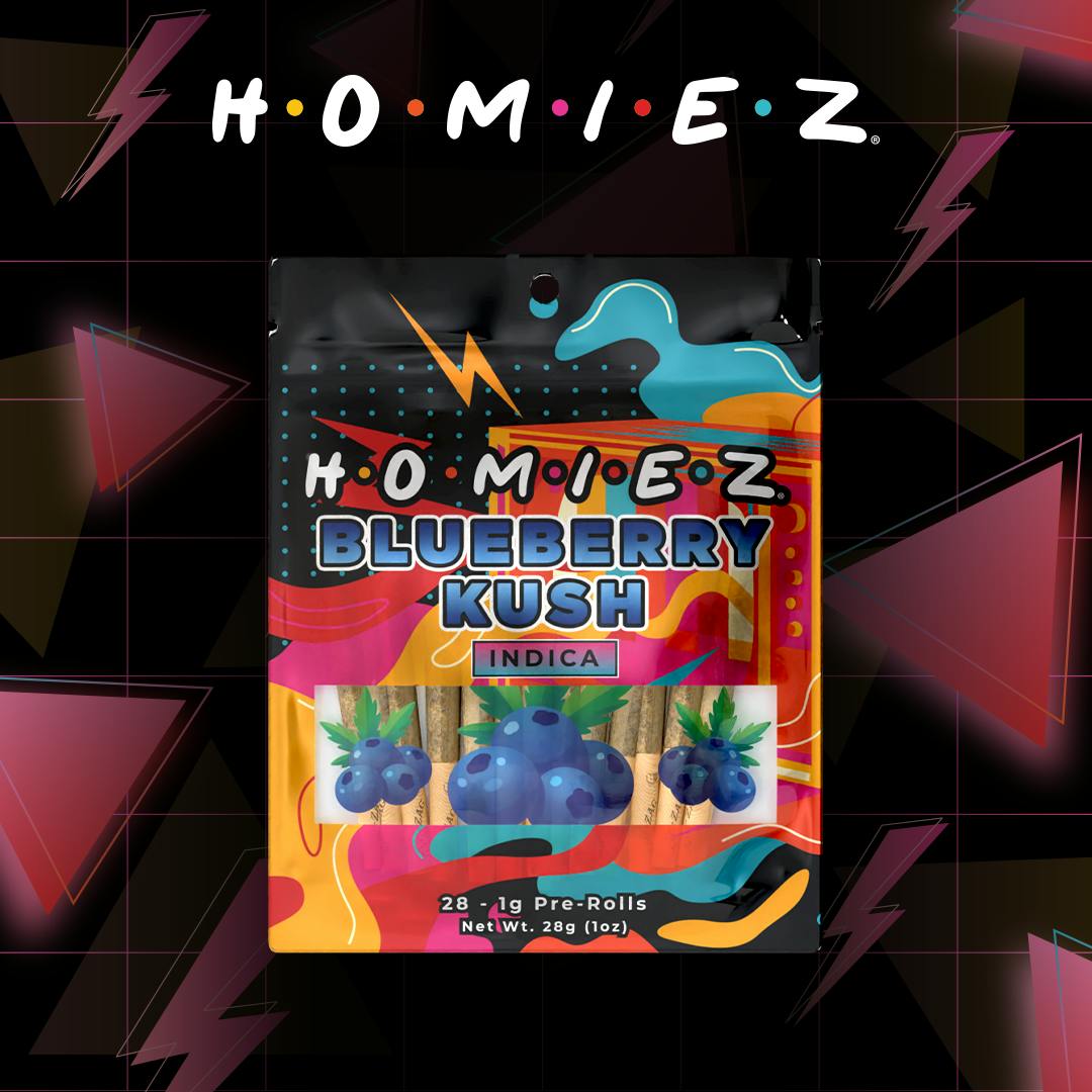 HOMIEZ | 28 Pack Pre-Rolls | Blueberry Kush by HOMIEZ