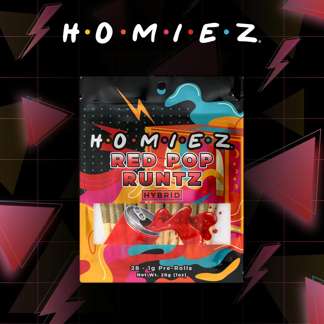 HOMIEZ | 28 Pack Pre-Rolls | Red Pop Runtz