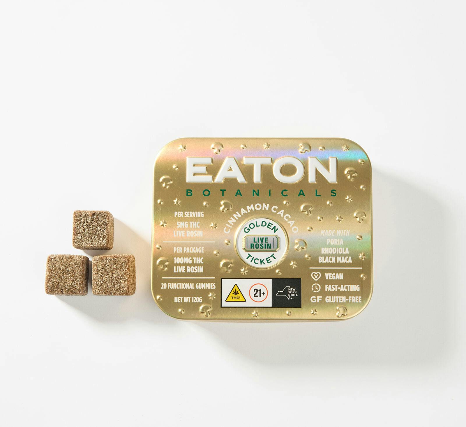Golden Ticket | Cinnamon Cacao by Eaton Botanicals