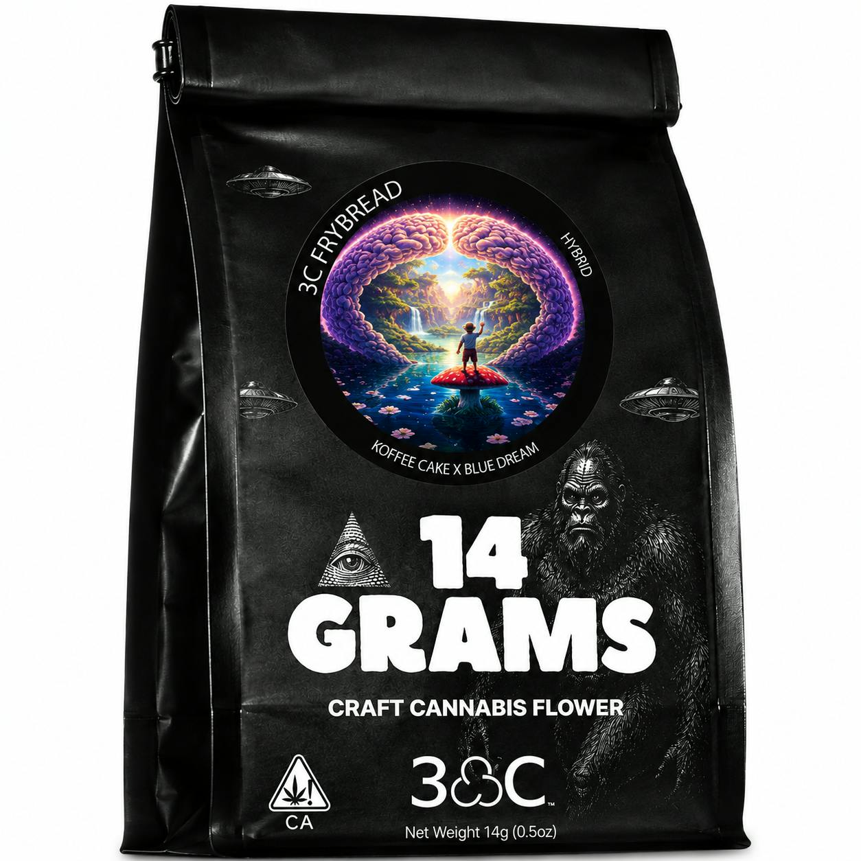 3C | Frybread | 14 Gram Bag