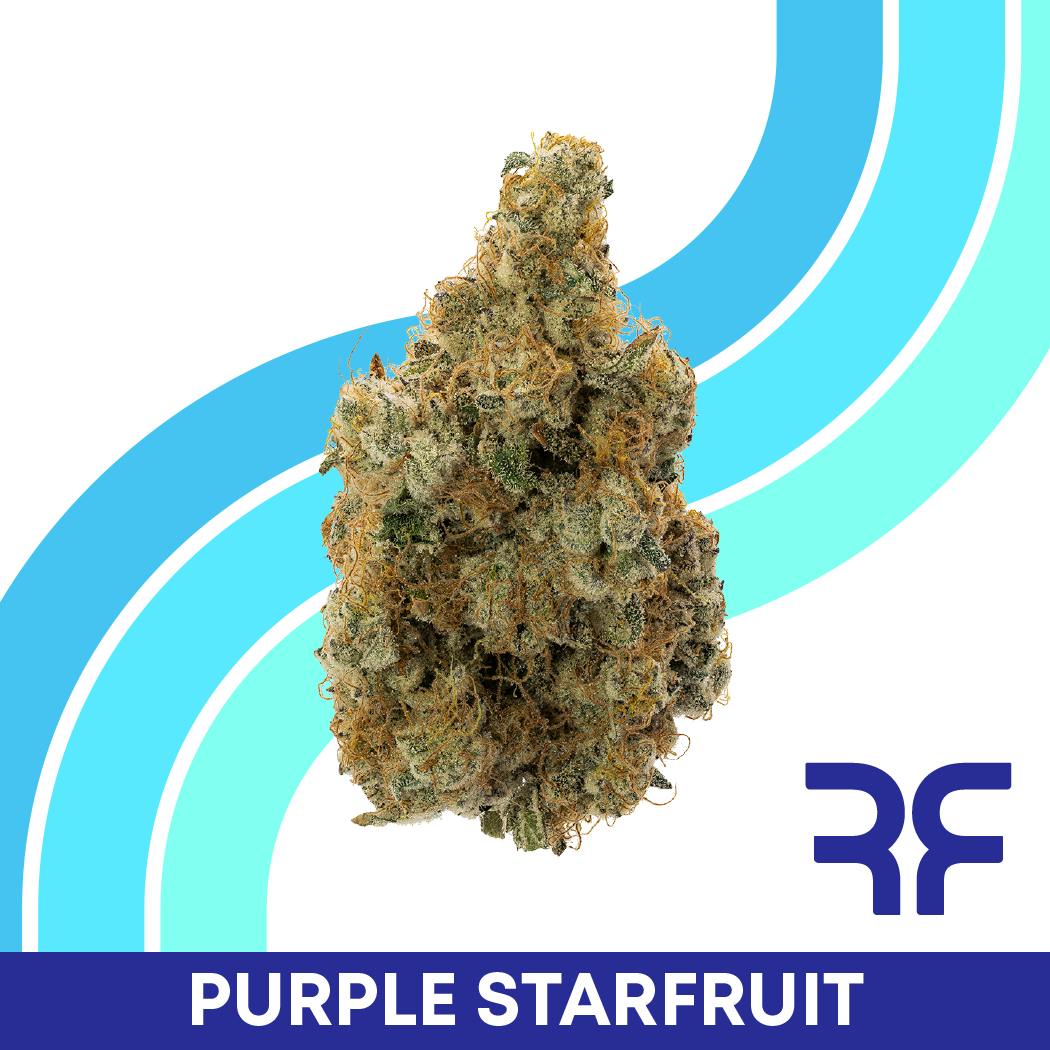 Purple Starfruit Whole Flower