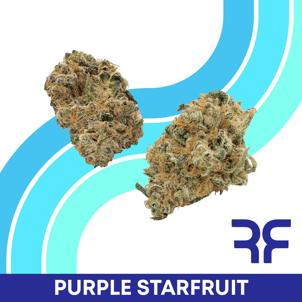Purple Starfruit Small Buds by REEF Cannabis