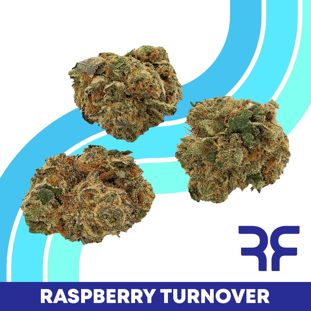 Raspberry Turnover Small buds by REEF Cannabis