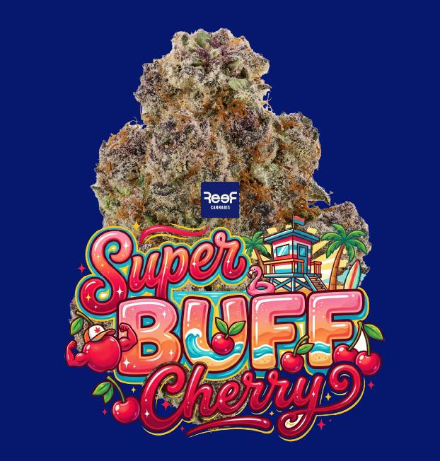 Super Buff Cherry Whole Flower by REEF Cannabis