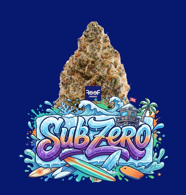 Sub Zero Whole Flower by REEF Cannabis