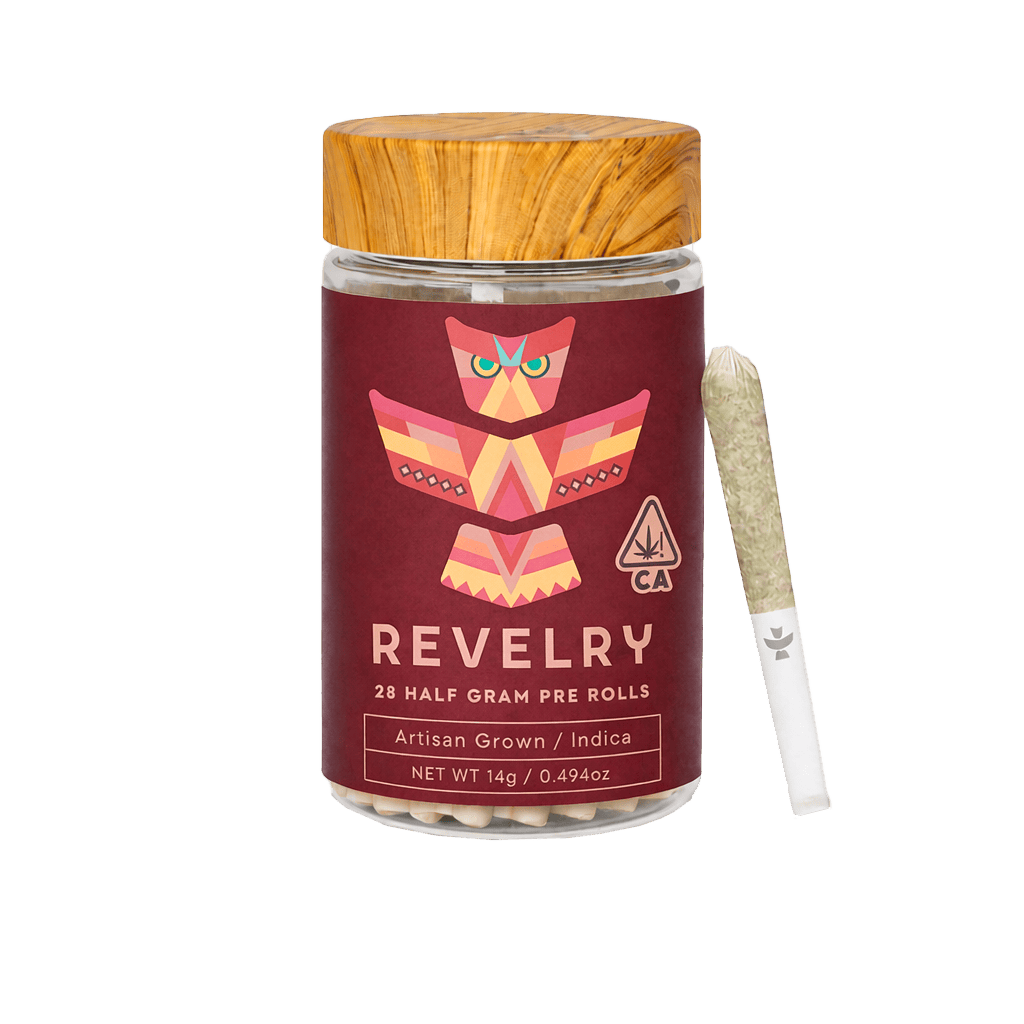 Revelry Herb Co | Cherry OG | Mini Pre-Rolls | 0.5g each | 28pk