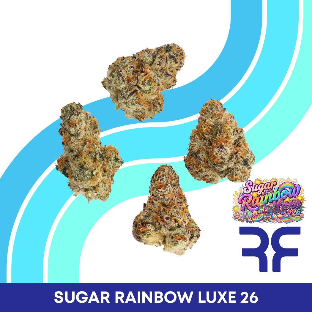 Sugar Rainbow Luxe 26 Small Buds by REEF Cannabis
