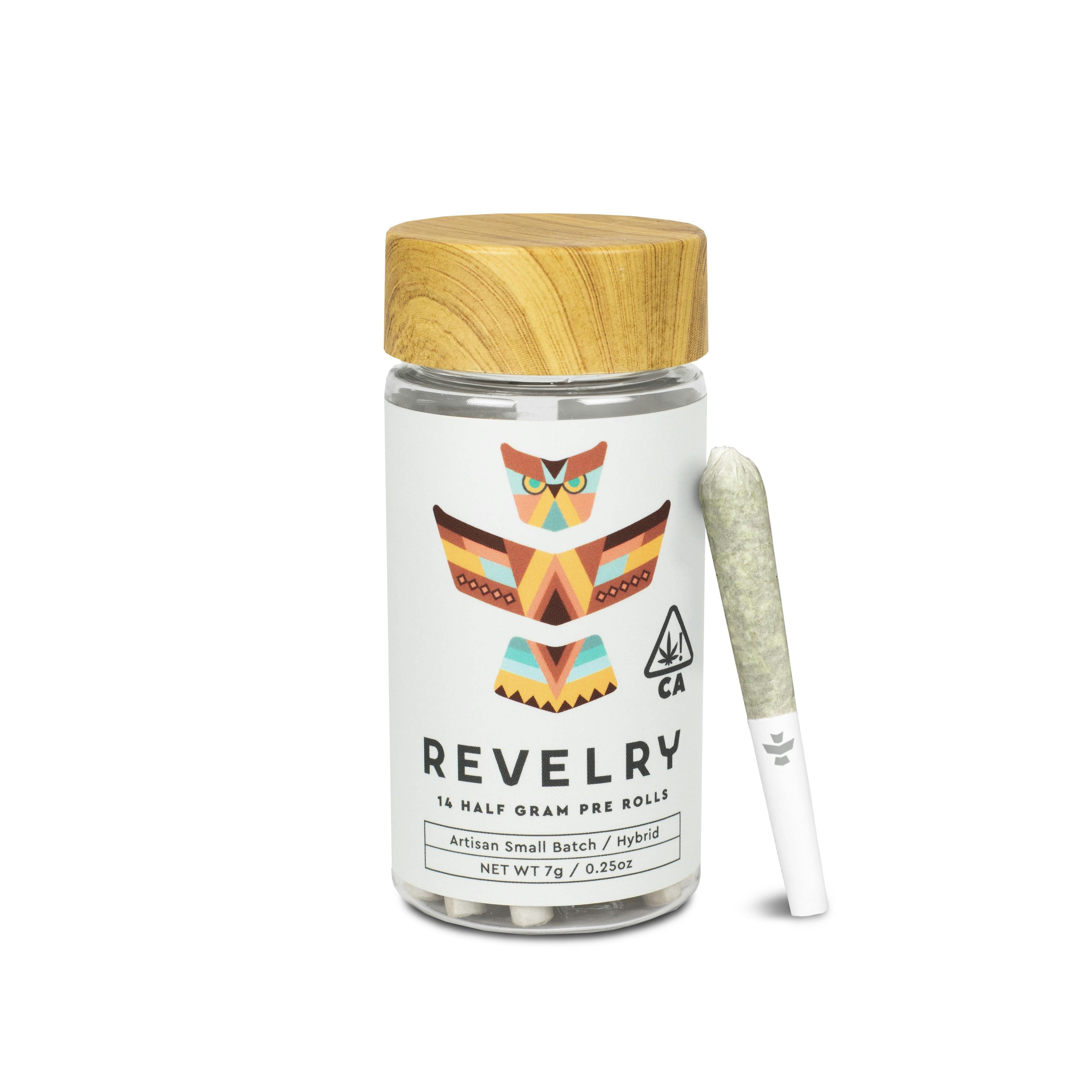 Revelry Herb Co | Golden Goat | Mini Pre-Rolls | 0.5g each | 14pk