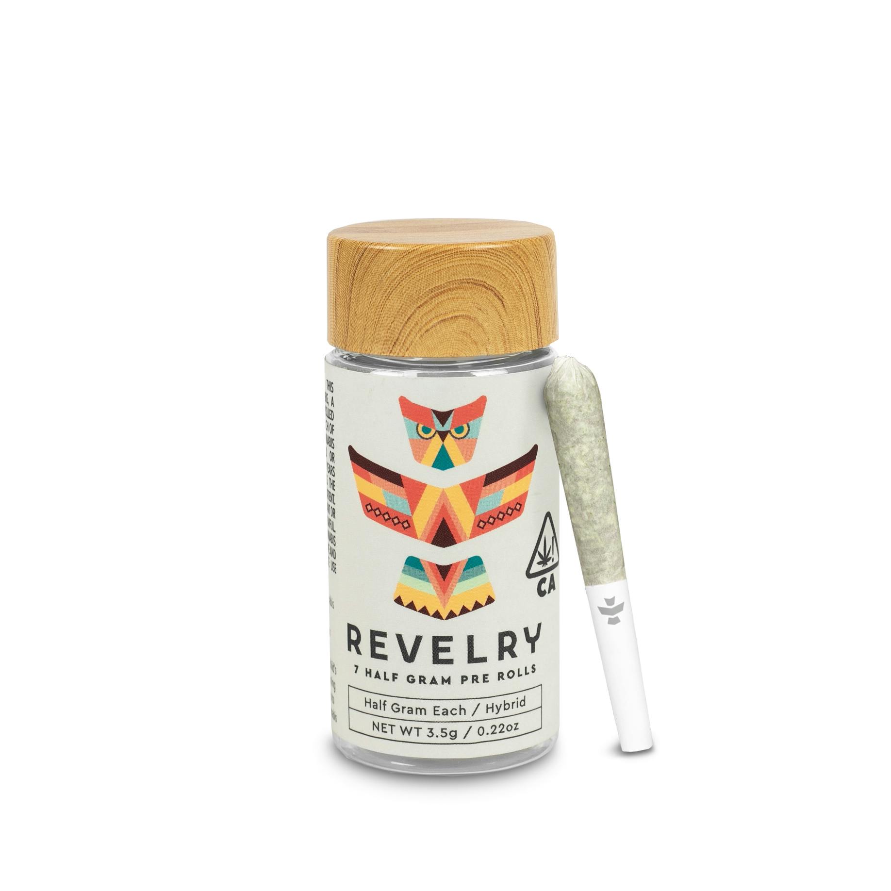 Revelry Herb Co - Golden Goat - Hybrid - Pre Roll 7pk (3.5g) by Revelry Herb Co