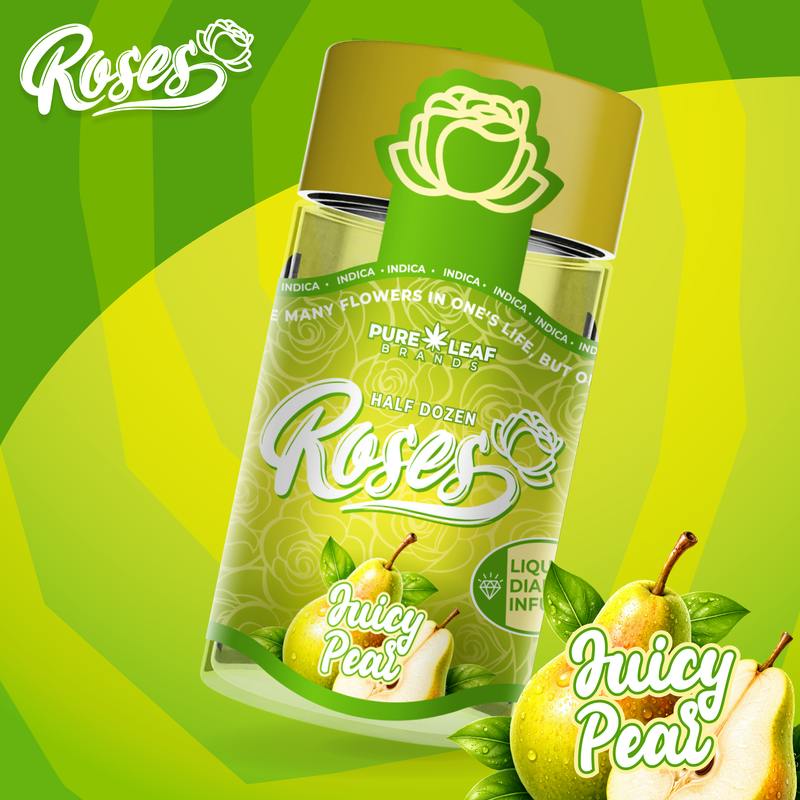 Juicy Pear | LQD Infused Minis | 0.6g each | 6pk